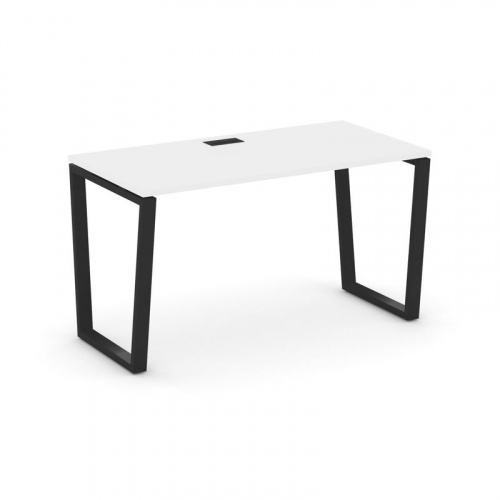 Style Project Стол письменный SN-6T2.SP-014 Акация Лорка/Металл Антрацит/Заглушка Пластик Черный 158 фото 5