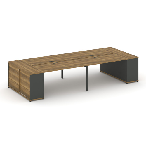 Бенч-система с опорными шкафами-купе Concept CN.DRS-278 Бенч-система с опорными шкафами-купе Concept CN.DRS-278