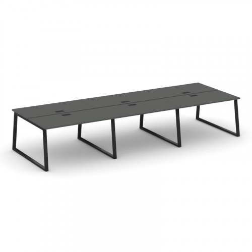 Style Project Рабочая станция 2-х сторон. SN-6T1.DRS-084 Акация Лорка/Металл Антрацит/Заглушка Пласт фото 5 Style Project Рабочая станция 2-х сторон. SN-6T1.DRS-084 Акация Лорка/Металл Антрацит/Заглушка Пласт фото 5