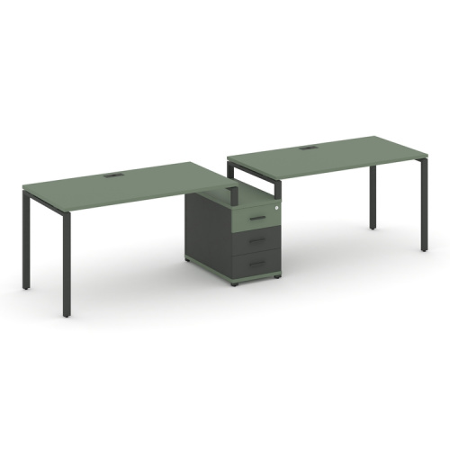 Бенч-система на 2 места с 1 опорной тумбой Concept CN.ORS-301 фото 4