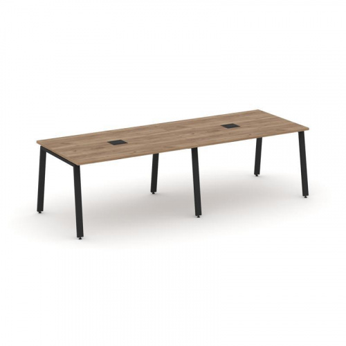 Style Project Стол переговорный SN-6A.SPRG-013 Дуб Наварра/Металл Антрацит 2760*980*750