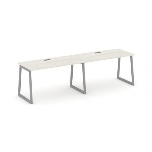 Style Project Рабочая станция 1 сторон. SN-4T1.ORS-002 Акация Лорка/Металл Антрацит/Заглушка Пластик фото 17