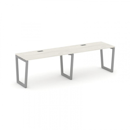 Style Project Рабочая станция 1 сторон. SN-5T2.ORS-012 Акация Лорка/Металл Антрацит/Заглушка Пластик фото 12