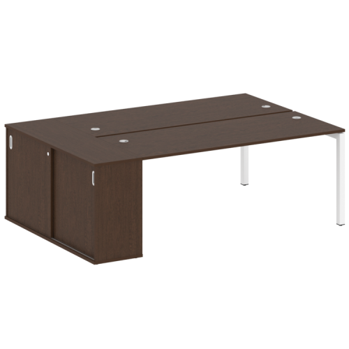 Бенч-система с шкафом-купе на П-обр. м/к Metal System Quattro 50БП.РС-СШК-1.5 фото 6 Бенч-система с шкафом-купе на П-обр. м/к Metal System Quattro 50БП.РС-СШК-1.5 фото 6