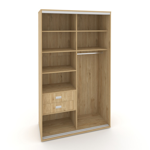 Корпус 2-х секционного шкафа высокого L=1400мм Maris SH.K2-4.1 K6 фото 4 Корпус 2-х секционного шкафа высокого L=1400мм Maris SH.K2-4.1 K6 фото 4