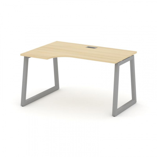 Style Project Стол рабочий эргоном. SN-5T1.SPA-002(L) Акация Лорка/Металл Антрацит/Заглушка Пластик фото 20