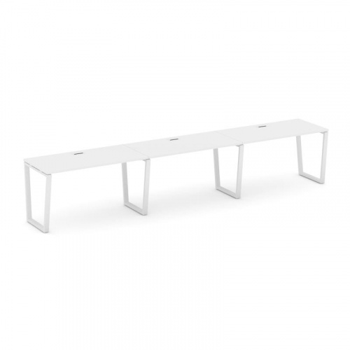 Style Project Рабочая станция 1 сторон. SN-6T2.ORS-042 Акация Лорка/Металл Антрацит/Заглушка Пластик фото 17