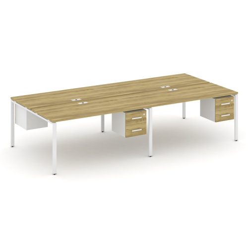 Бенч-система на 4 места с подвесными тумбами Concept CN.DRS-136 фото 11 Бенч-система на 4 места с подвесными тумбами Concept CN.DRS-136 фото 11