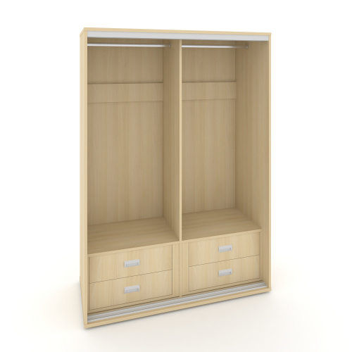 Корпус 2-х секционного шкафа низкого L=1300мм Maris SH.K2-3.2 K3