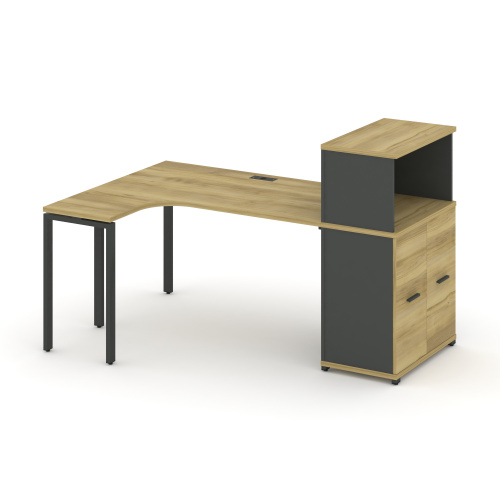 Стол эргономичный с опорным распашным шкафом Concept CN.SA-213(L) Стол эргономичный с опорным распашным шкафом Concept CN.SA-213(L)