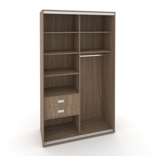 Корпус 2-х секционного шкафа высокого L=1200мм Maris SH.K2-2.1 K6 фото 6