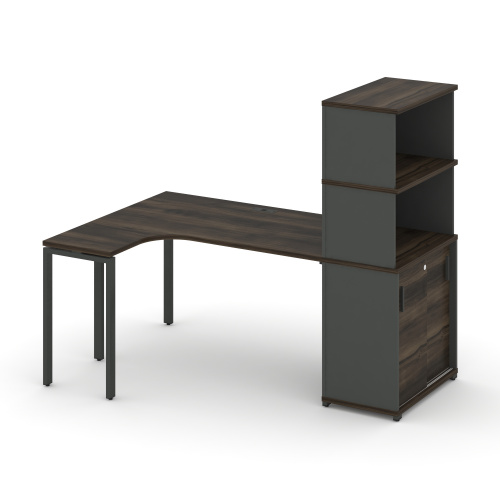 Стол эргономичный с опорным шкафом-купе Concept CN.SA-222(L) Стол эргономичный с опорным шкафом-купе Concept CN.SA-222(L)