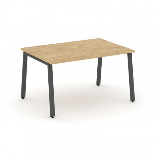 Style Project Стол переговорный SN-6A.SPRG-004.3 Дуб Наварра/Металл Белый 1580*980*750 фото 19