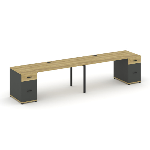 Бенч-система на 2 места с 2 опорными тумбами Concept CN.ORS-415 фото 4