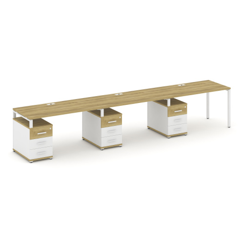 Бенч-система на 3 места с 3 опорными тумбами Concept CN.ORS-343 фото 11 Бенч-система на 3 места с 3 опорными тумбами Concept CN.ORS-343 фото 11