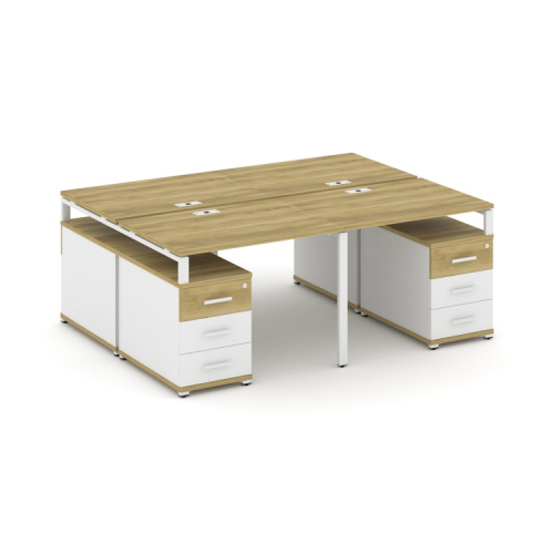 Бенч-система на 4 места с 2 опорными тумбами Concept CN.DRS-325 фото 11 Бенч-система на 4 места с 2 опорными тумбами Concept CN.DRS-325 фото 11