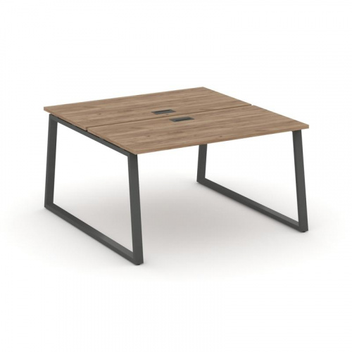 Style Project Рабочая станция 2-х сторон. SN-6T1.DRS-013 Акация Лорка/Металл Антрацит/Заглушка Пласт фото 23