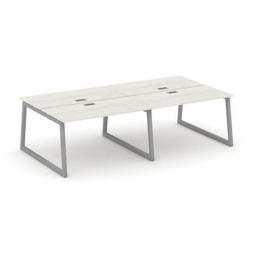 Style Project Рабочая станция 2-х сторон. SN-5T1.DRS-032 Акация Лорка/Металл Антрацит/Заглушка Пласт фото 11