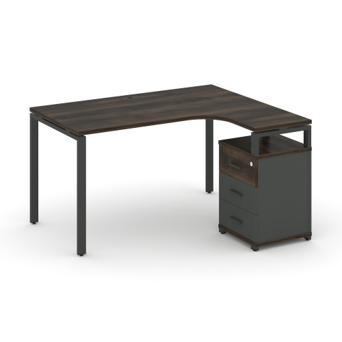 Стол эргономичный с опорной тумбой Concept CN.SA-307(R) Стол эргономичный с опорной тумбой Concept CN.SA-307(R)