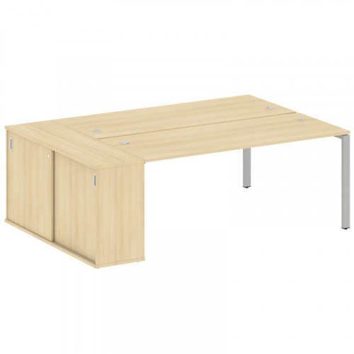 Бенч-система с шкафом-купе на П-обр. м/к Metal System БП.РС-СШК-1.5 фото 11