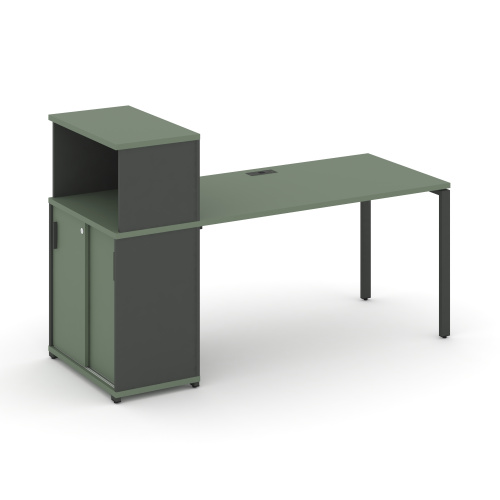 Стол офисный с опорным шкафом-купе Concept CN.SP-239