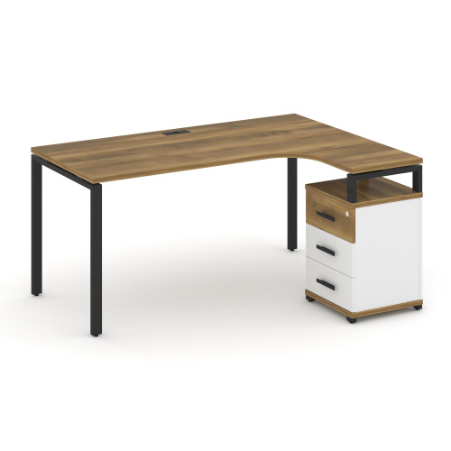 Стол эргономичный с опорной тумбой Concept CN.SA-307(R) Стол эргономичный с опорной тумбой Concept CN.SA-307(R)