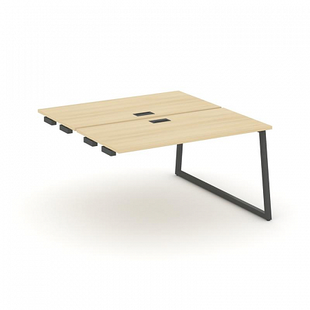 Style Project Стол-приставка к опор. элем. SN-4T1.DPRS-014 Акация Лорка/Металл Антрацит/Заглушка Пла