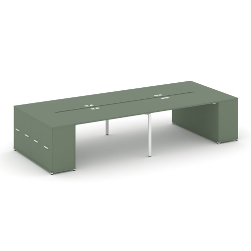 Бенч-система с опорными распашными шкафами Concept CN.DRS-261 Бенч-система с опорными распашными шкафами Concept CN.DRS-261