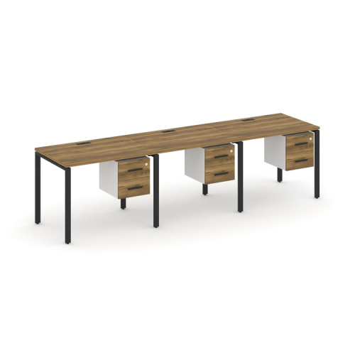 Бенч-система на 3 места с подвесными тумбами Concept CN.ORS-133 фото 7 Бенч-система на 3 места с подвесными тумбами Concept CN.ORS-133 фото 7