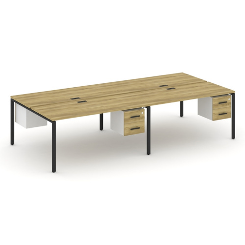 Бенч-система на 4 места с подвесными тумбами Concept CN.DRS-136 фото 6 Бенч-система на 4 места с подвесными тумбами Concept CN.DRS-136 фото 6