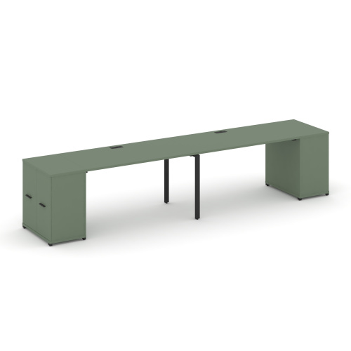 Бенч-система с опорными распашными шкафами Concept CN.ORS-219 Бенч-система с опорными распашными шкафами Concept CN.ORS-219