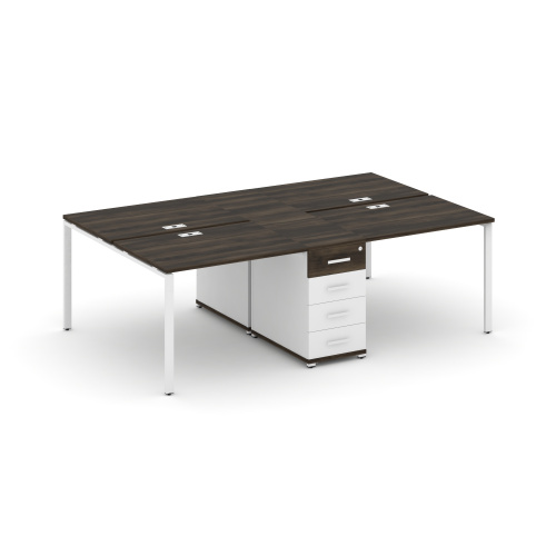 Бенч-система на 4 места с 1 опорной тумбой Concept CN.DRS-417 фото 10 Бенч-система на 4 места с 1 опорной тумбой Concept CN.DRS-417 фото 10