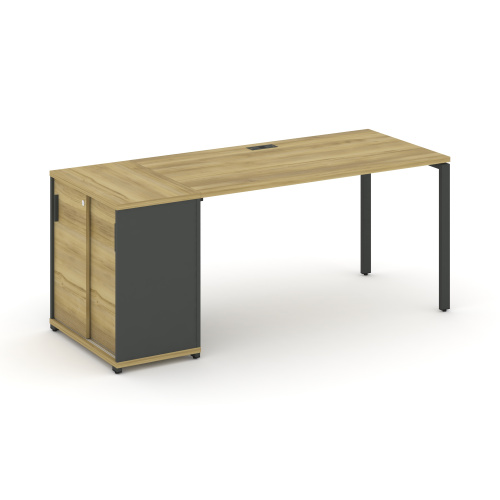 Стол офисный с опорным шкафом-купе Concept CN.SP-234 Стол офисный с опорным шкафом-купе Concept CN.SP-234