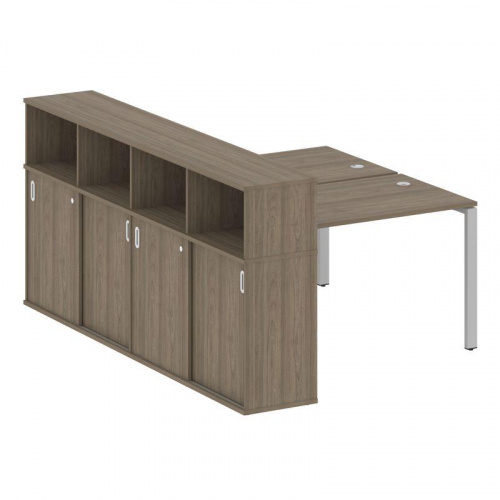 Бенч-система с шкафом-купе на П-обр. м/к Metal System БП.РС-СШК-4.2 фото 14 Бенч-система с шкафом-купе на П-обр. м/к Metal System БП.РС-СШК-4.2 фото 14