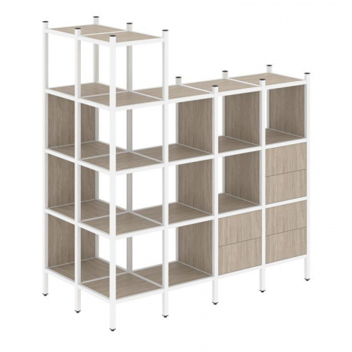 Стеллаж офисный угловой Loft VR.L-57 фото 6 Стеллаж офисный угловой Loft VR.L-57 фото 6