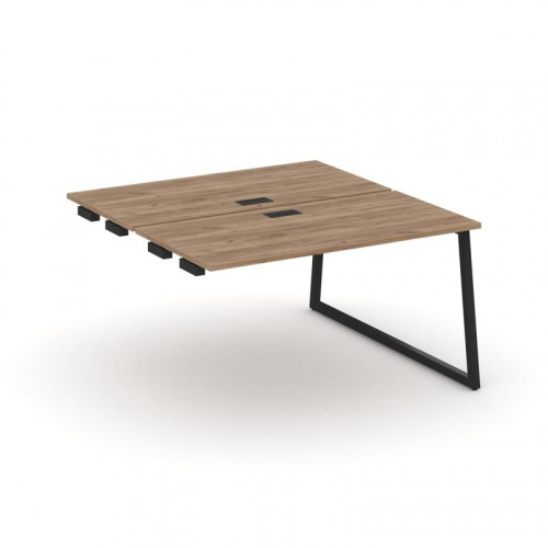 Style Project Стол-приставка к опор. элем. SN-4T1.DPRS-014 Акация Лорка/Металл Антрацит/Заглушка Пла фото 6