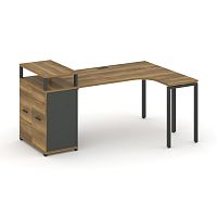 Стол эргономичный с опорным распашным шкафом Concept CN.SA-212(R)