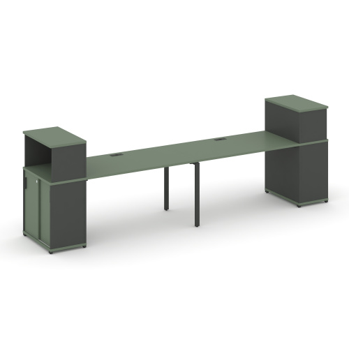 Бенч-система с опорным шкафом-купе Concept CN.ORS-240 фото 2 Бенч-система с опорным шкафом-купе Concept CN.ORS-240 фото 2