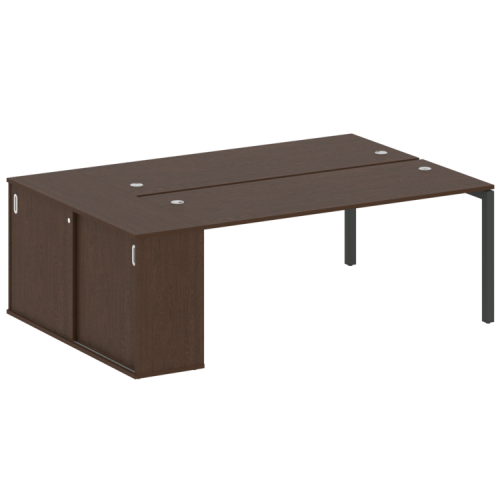 Бенч-система с шкафом-купе на П-обр. м/к Metal System Quattro 50БП.РС-СШК-1.5 фото 12 Бенч-система с шкафом-купе на П-обр. м/к Metal System Quattro 50БП.РС-СШК-1.5 фото 12