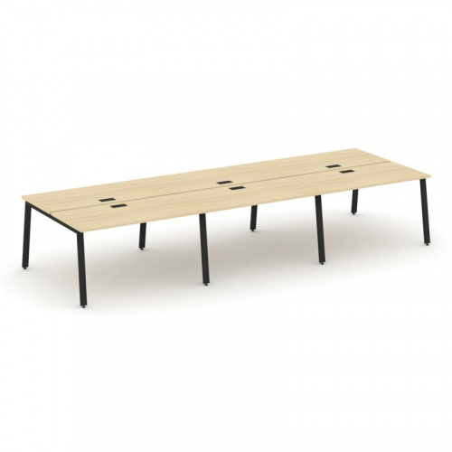 Style Project Рабочая станция 2-х сторон. SN-6A.DRS-081 Дуб Табак/Металл Белый 2940*1632*750 фото 10