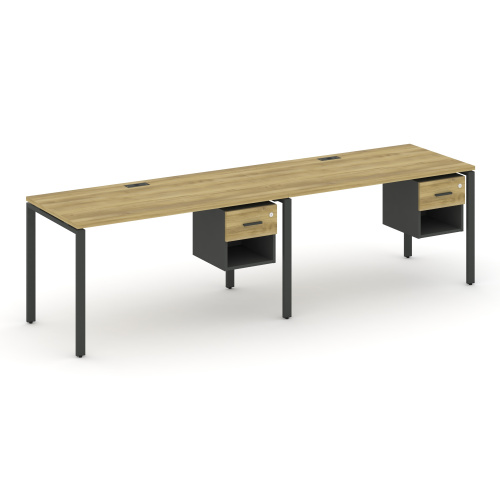 Бенч-система на 2 места с подвесными тумбами Concept CN.ORS-118 фото 4