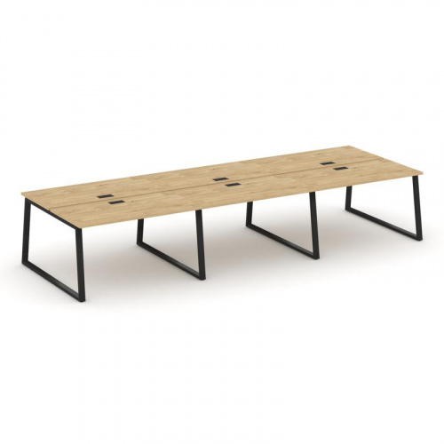 Style Project Рабочая станция 2-х сторон. SN-6T1.DRS-084 Акация Лорка/Металл Антрацит/Заглушка Пласт Style Project Рабочая станция 2-х сторон. SN-6T1.DRS-084 Акация Лорка/Металл Антрацит/Заглушка Пласт