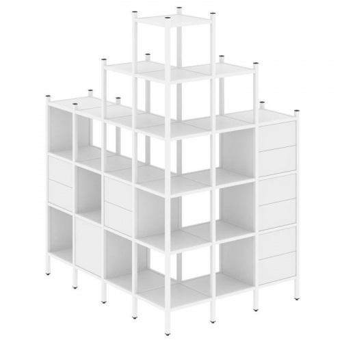 Стеллаж офисный угловой Loft VR.L-56 Стеллаж офисный угловой Loft VR.L-56