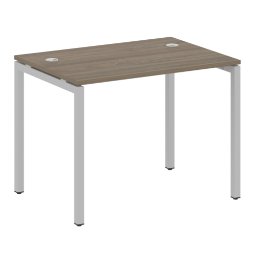 Стол офисный на П-обр. м/к Metal System Quattro 40БП.СП-1 фото 2