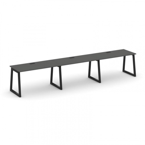 Style Project Рабочая станция 1 сторон. SN-5T1.ORS-031 Акация Лорка/Металл Антрацит/Заглушка Пластик фото 7