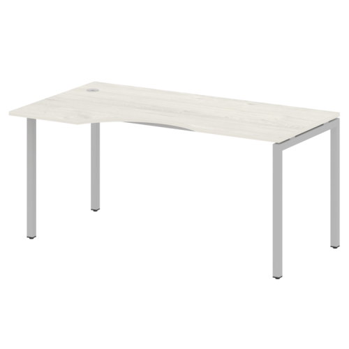 Стол криволинейный левый на П-обр. м/к Metal System Quattro 40БП.СА-1 (L) фото 6 Стол криволинейный левый на П-обр. м/к Metal System Quattro 40БП.СА-1 (L) фото 6