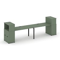 Бенч-система с опорными распашными шкафами Concept CN.ORS-226