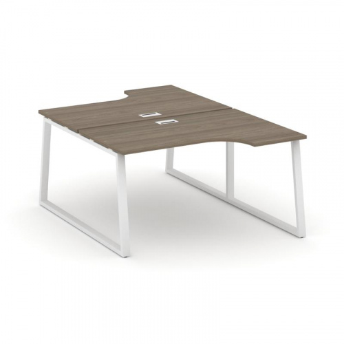 Style Project Рабочая станция эргоном. SN-6T1.DRPA-011 Акация Лорка/Металл Антрацит/Заглушка Пластик фото 15