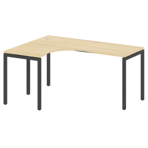 Стол криволинейный левый на П-обр. м/к Metal System Quattro 40БП.СА-4 (L) фото 10 Стол криволинейный левый на П-обр. м/к Metal System Quattro 40БП.СА-4 (L) фото 10