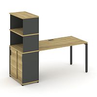 Стол офисный с опорным шкафом-купе Concept CN.SP-242